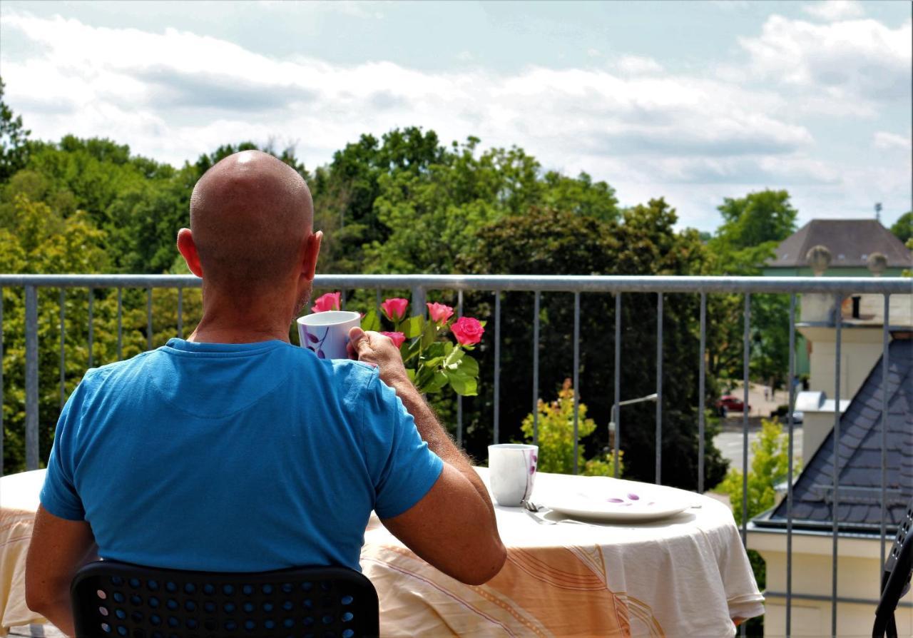 Zentral Gelegene Wohnung Nahe Schwanenteich Zwickau Luaran gambar